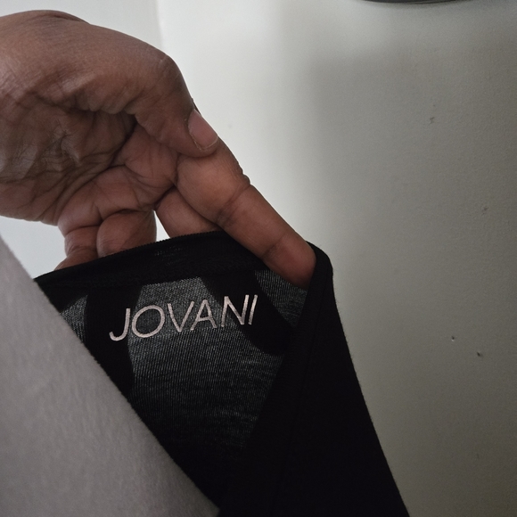 Jovani Top sz 1 Black - Picture 2 of 3